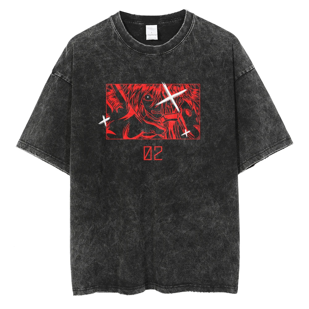 Black Clover Asta's Number Oversized Vintage T-Shirt