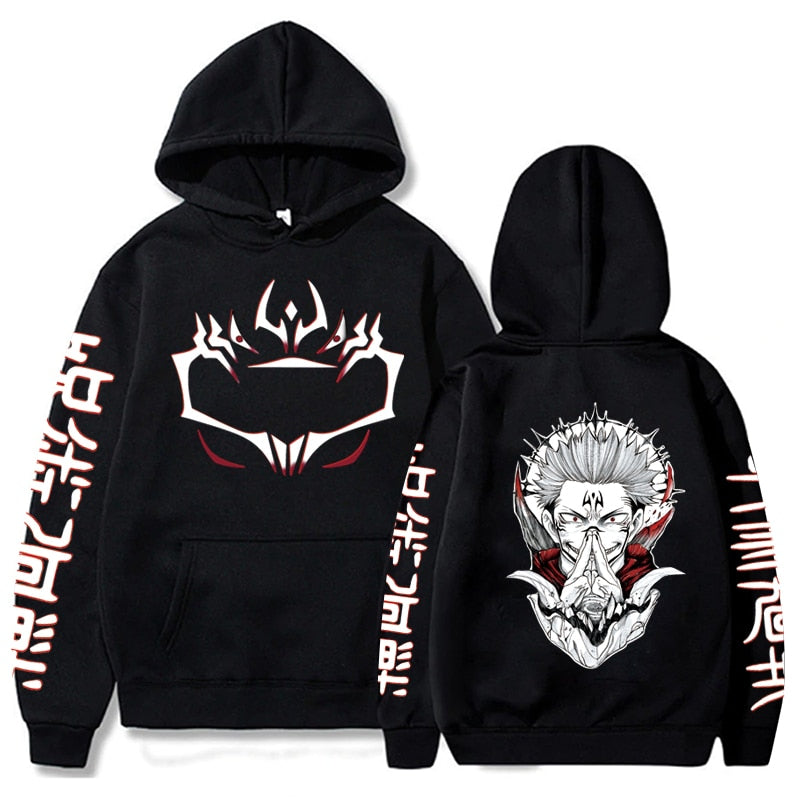 Jujutsu Kaisen Sukuna Graphic Hoodie
