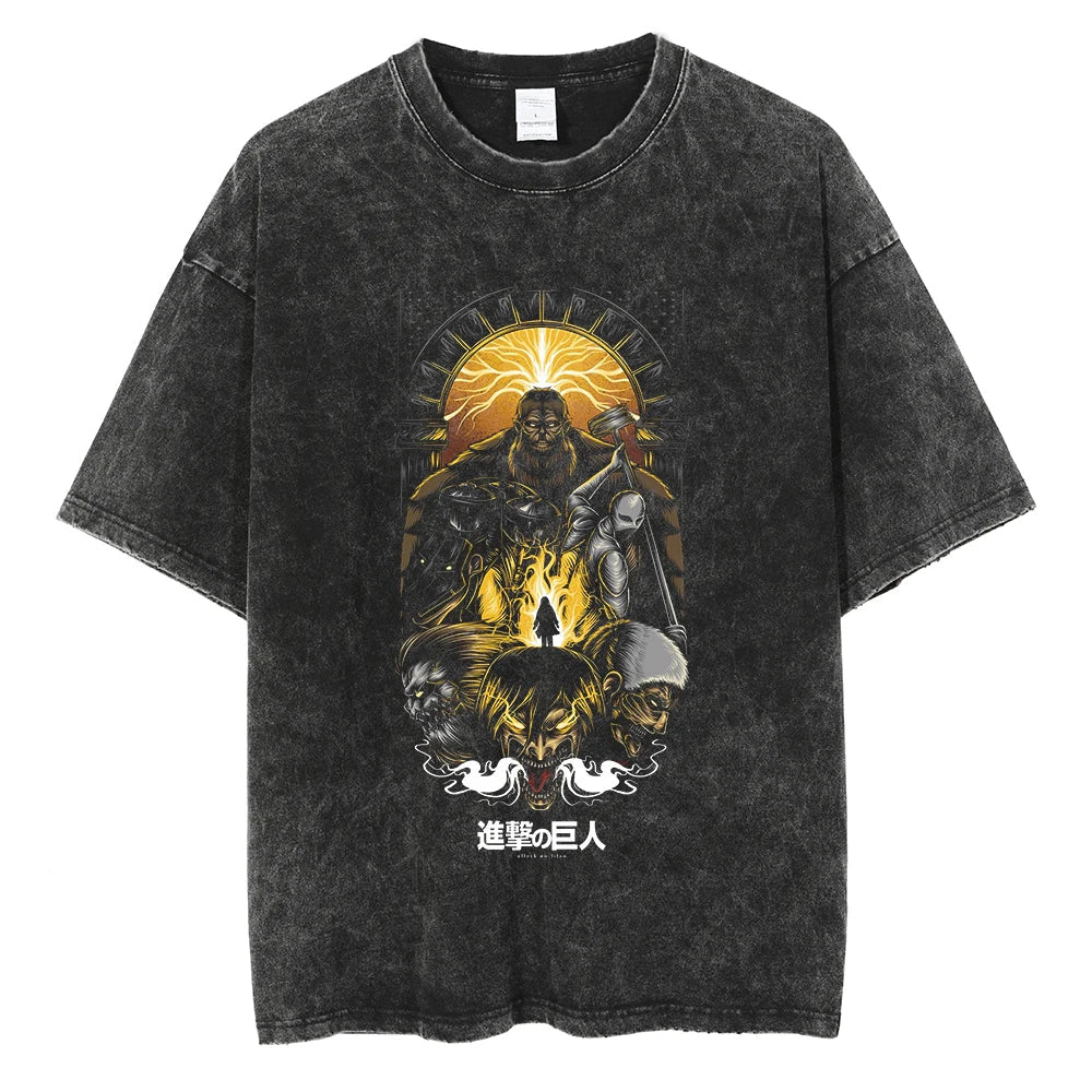 Attack on Titan Elite Survey Corps Vintage T-Shirt