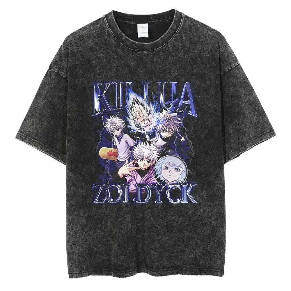 Hunter X Hunter Killua Electric Speedster Vintage T-Shirt
