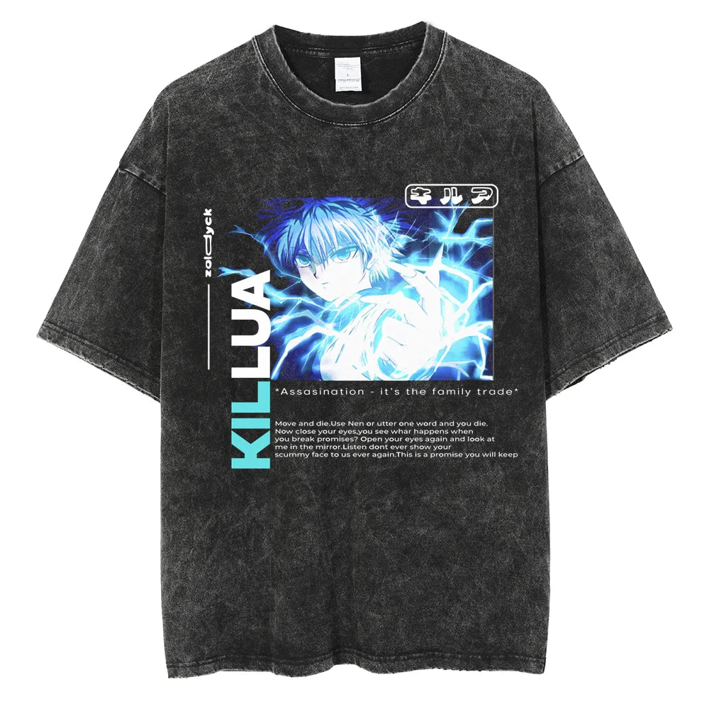 Hunter x Hunter Killua's Lightning Vintage T-Shirt