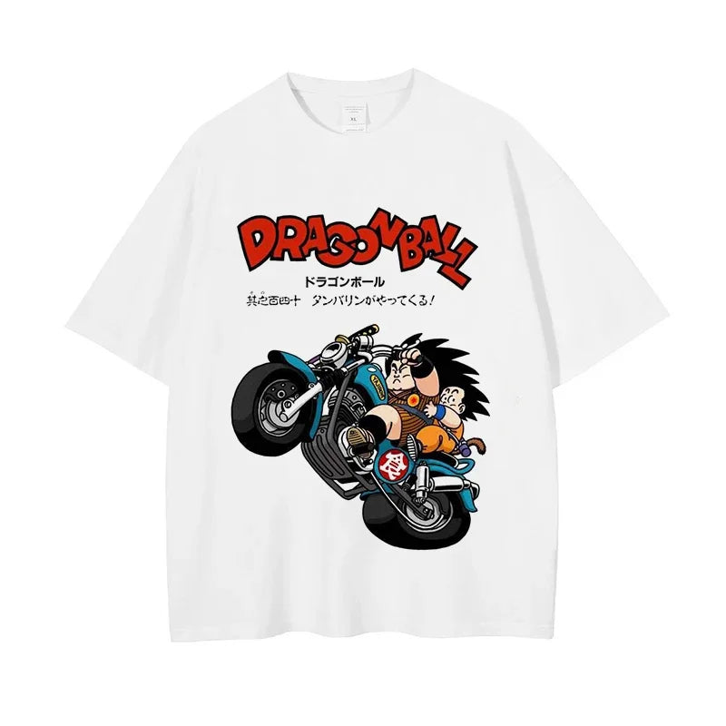 Dragon Ball Z Family's Ride Oversized T-Shirt
