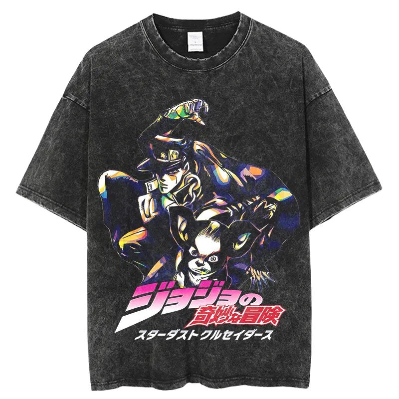 JoJo's Bizarre Adventure Ripple Energy Vintage T-Shirt