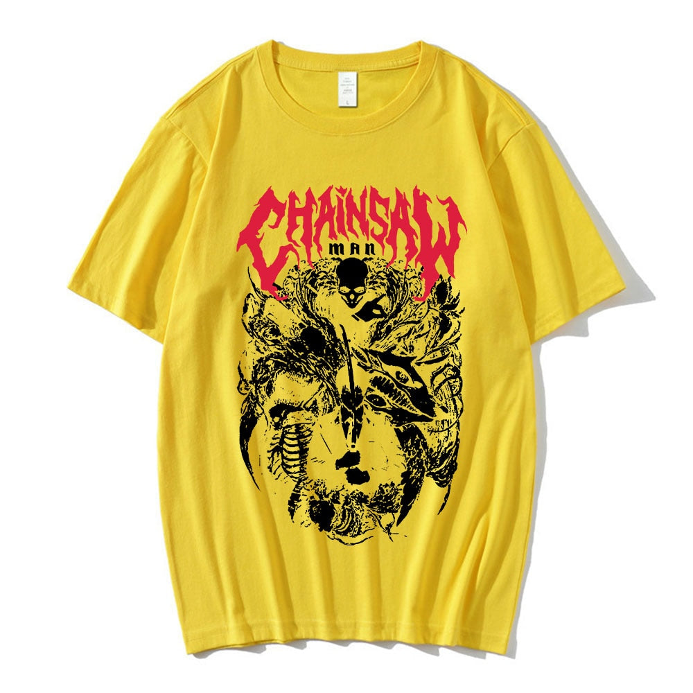 Chainsaw Man Massacre Graphic T-Shirt