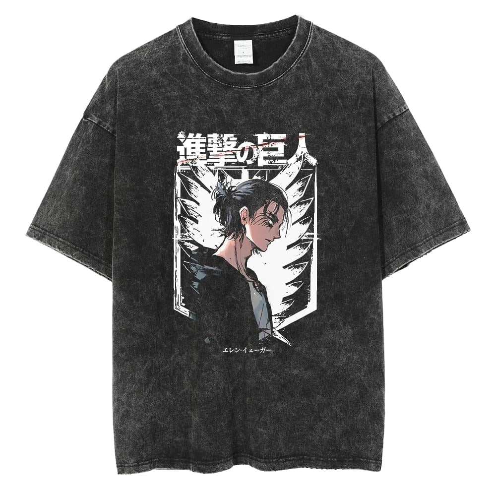 Attack on Titan Eren Jaeger Domination Vintage T-Shirt