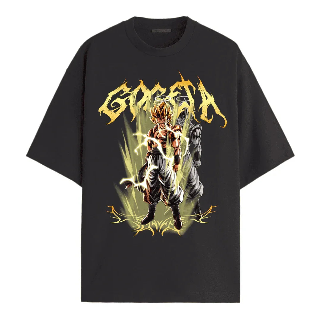 Dragon Ball Z Gogeta's Fusion Oversized Graphic T-Shirt