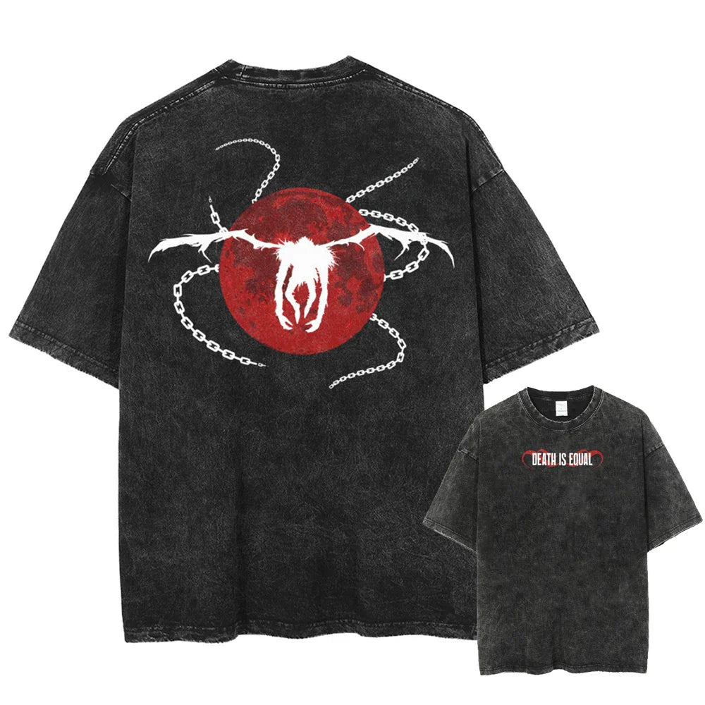 Death Note Ryuk's Wings Vintage T-Shirt